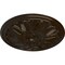 Ekena Millwork Bordeaux Ceiling Medallion (Fits Canopies up to 3 1/4"), Hand-Painted Bronze, 22 5/8"OD x 1 3/4"P CM22BOBZS - alternate 2